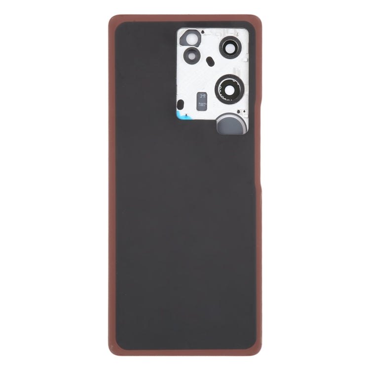 For vivo V29 Original Battery Back Cover with Camera Lens Cover(Purple Red) by buy2fix