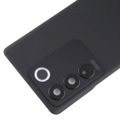 For vivo V27 Original Battery Back Cover with Camera Lens Cover(Black) - Back Cover by buy2fix | Online Shopping UK | buy2fix