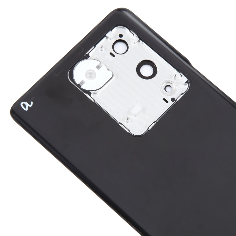 For vivo V27 Original Battery Back Cover with Camera Lens Cover(Black) - Back Cover by buy2fix | Online Shopping UK | buy2fix