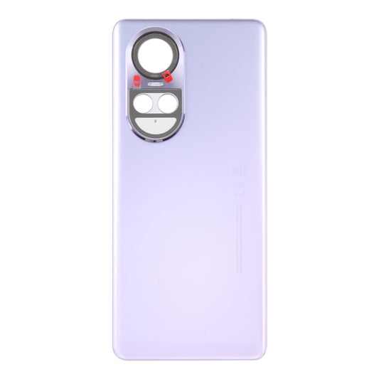 For OPPO Reno10 5G Original Battery Back Cover(Purple) - Back Cover by buy2fix | Online Shopping UK | buy2fix