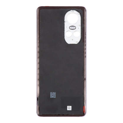 For OPPO Reno10 5G Original Battery Back Cover(Purple) - Back Cover by buy2fix | Online Shopping UK | buy2fix