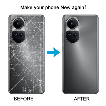 For OPPO Reno10 5G Original Battery Back Cover(Purple) - Back Cover by buy2fix | Online Shopping UK | buy2fix
