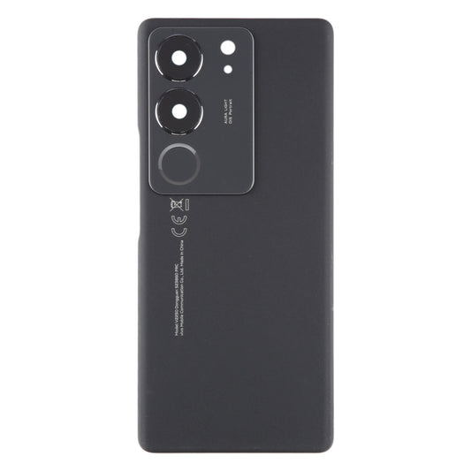 For vivo V29 Pro Original Battery Back Cover with Camera Lens Cover(Black) - Back Cover by buy2fix | Online Shopping UK | buy2fix