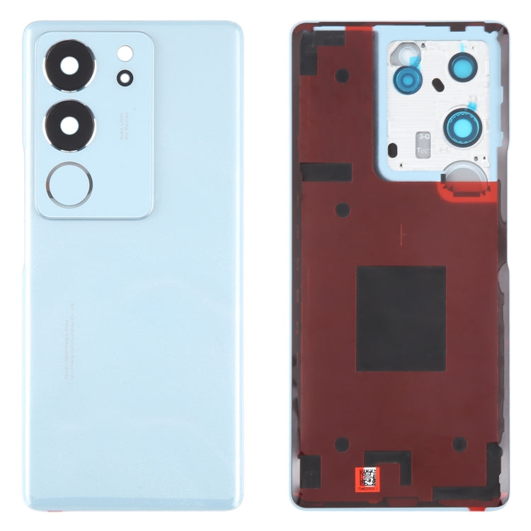 For vivo V29 Pro Original Battery Back Cover with Camera Lens Cover(Blue) - Back Cover by buy2fix | Online Shopping UK | buy2fix
