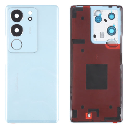 For vivo V29 Pro Original Battery Back Cover with Camera Lens Cover(Blue) - Back Cover by buy2fix | Online Shopping UK | buy2fix