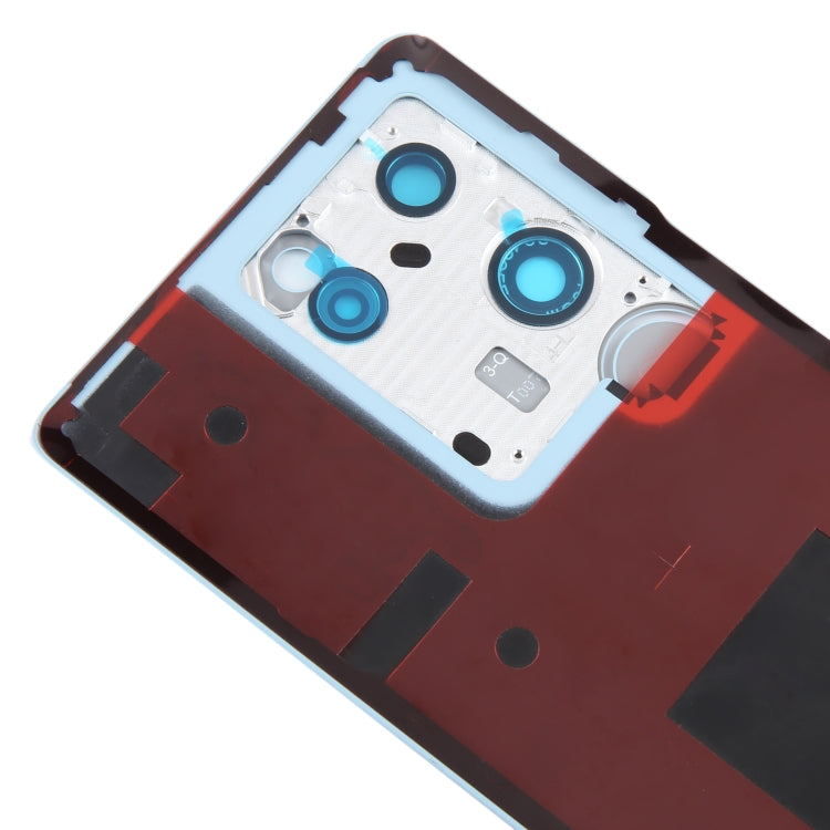 For vivo V29 Pro Original Battery Back Cover with Camera Lens Cover(Blue) - Back Cover by buy2fix | Online Shopping UK | buy2fix