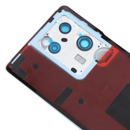 For vivo V29 Pro Original Battery Back Cover with Camera Lens Cover(Blue) - Back Cover by buy2fix | Online Shopping UK | buy2fix