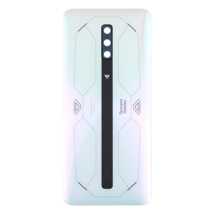 For ZTE nubia Red Magic 6s Pro Battery Back Cover(White) - For ZTE by buy2fix | Online Shopping UK | buy2fix