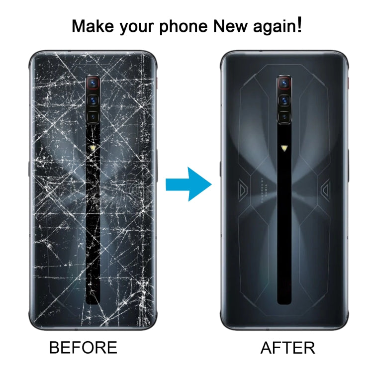For ZTE nubia Red Magic 6s Pro Battery Back Cover(White) - For ZTE by buy2fix | Online Shopping UK | buy2fix