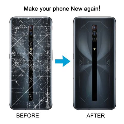 For ZTE nubia Red Magic 6s Pro Battery Back Cover(White) - For ZTE by buy2fix | Online Shopping UK | buy2fix