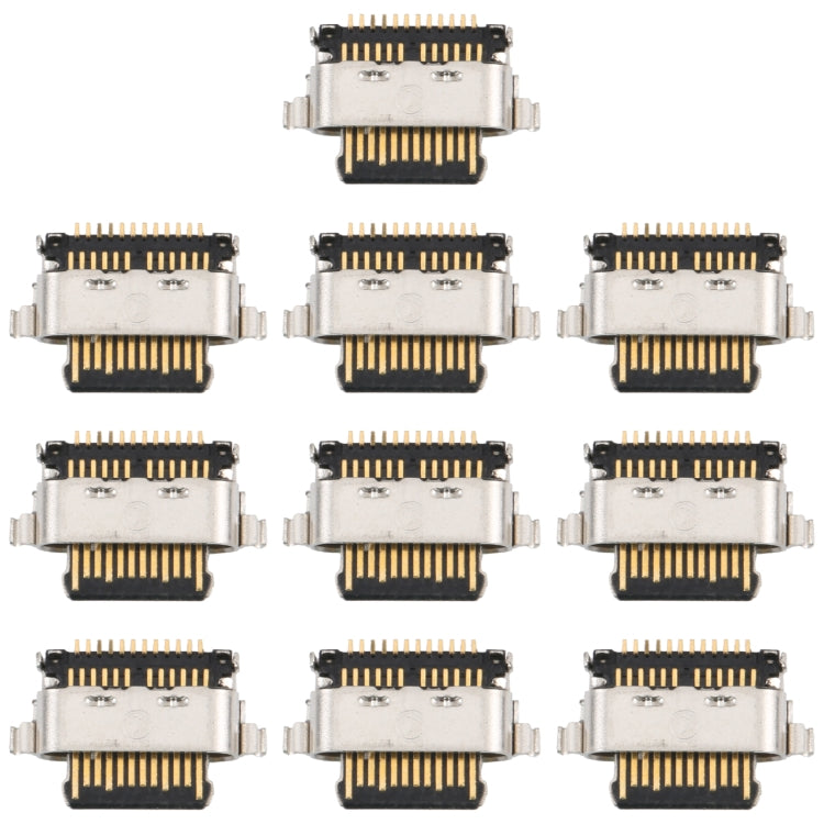 For Motorola Moto G60 / G60s 10pcs Charging Port Connector - Others by buy2fix | Online Shopping UK | buy2fix