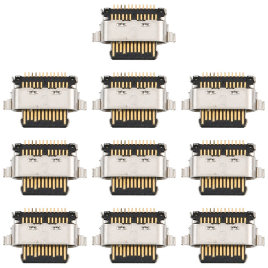 For Motorola Moto G60 / G60s 10pcs Charging Port Connector - Others by buy2fix | Online Shopping UK | buy2fix
