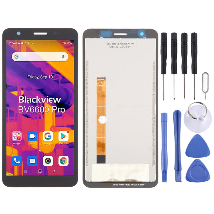 Original LCD Screen for Blackview BV6600 Pro with Digitizer Full Assembly (Black) - Blackview by buy2fix | Online Shopping UK | buy2fix