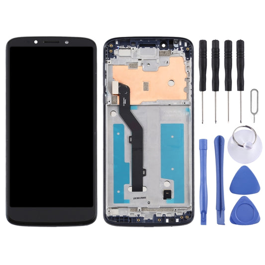 TFT LCD Screen for Motorola Moto E5(US Version)Digitizer Full Assembly with Frame (Black) - LCD Screen by buy2fix | Online Shopping UK | buy2fix