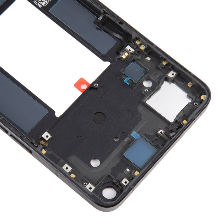 For OPPO Reno7 Pro 5G Front Housing LCD Frame Bezel Plate (Black) - LCD Screen by buy2fix | Online Shopping UK | buy2fix