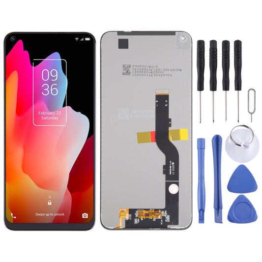 TFT LCD Screen for TCL 10L / TCL 10 Lite / TCL Plex / T780H / T770H Digitizer Full Assembly - For TCL by buy2fix | Online Shopping UK | buy2fix