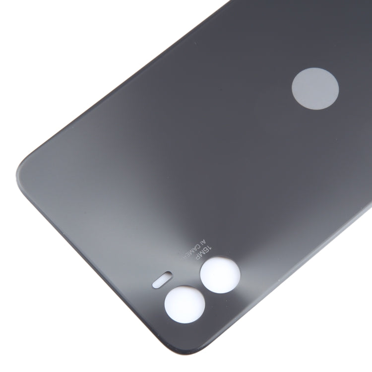 For Motorola Moto E32 India Original Battery Back Cover(Black) - Back Cover by buy2fix | Online Shopping UK | buy2fix