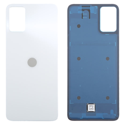 For Motorola Moto E22i Original Battery Back Cover(White) - Back Cover by buy2fix | Online Shopping UK | buy2fix