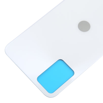 For Motorola Moto E22i Original Battery Back Cover(White) - Back Cover by buy2fix | Online Shopping UK | buy2fix