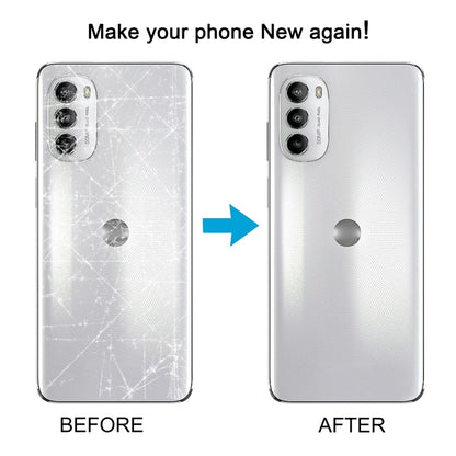 For Motorola Moto G71s Original Battery Back Cover(Black) - Back Cover by buy2fix | Online Shopping UK | buy2fix