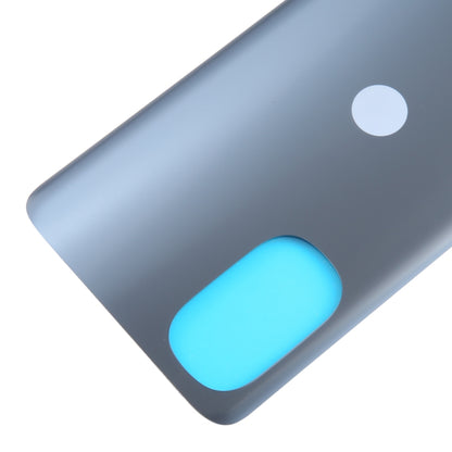 For Motorola Moto G62 India Original Battery Back Cover(Grey) - Back Cover by buy2fix | Online Shopping UK | buy2fix