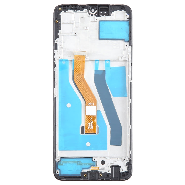 For T-Mobile REVVL V+ 5G LCD Screen Digitizer Full Assembly with Frame (Black) - For T-Mobile by buy2fix | Online Shopping UK | buy2fix