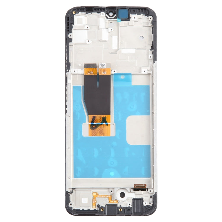 For T-Mobile REVVL 6X Pro 5G LCD Screen Digitizer Full Assembly with Frame (Black) - For T-Mobile by buy2fix | Online Shopping UK | buy2fix