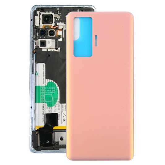 For Vivo X50 5G / V2001A Battery Back Cover (Pink) - Back Cover by buy2fix | Online Shopping UK | buy2fix