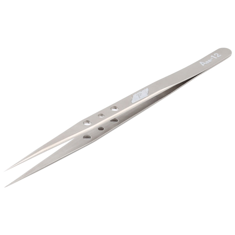 Aaa-12 Precision Repair Tweezers Long Pointed Stainless Steel - Tweezers by buy2fix | Online Shopping UK | buy2fix