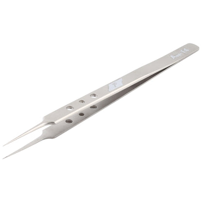 Aaa-14 Precision Repair Tweezers Long Pointed Stainless Steel - Tweezers by buy2fix | Online Shopping UK | buy2fix