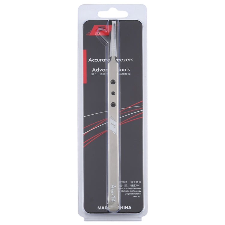 Aaa-14 Precision Repair Tweezers Long Pointed Stainless Steel - Tweezers by buy2fix | Online Shopping UK | buy2fix