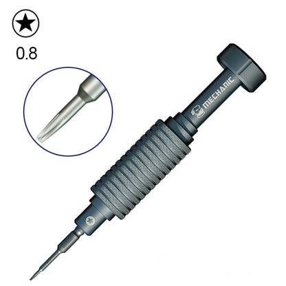 MECHANIC Mortar Mini iShell Five Star 0.8mm Phone Repair Precision Screwdriver - Screwdriver by MECHANIC | Online Shopping UK | buy2fix