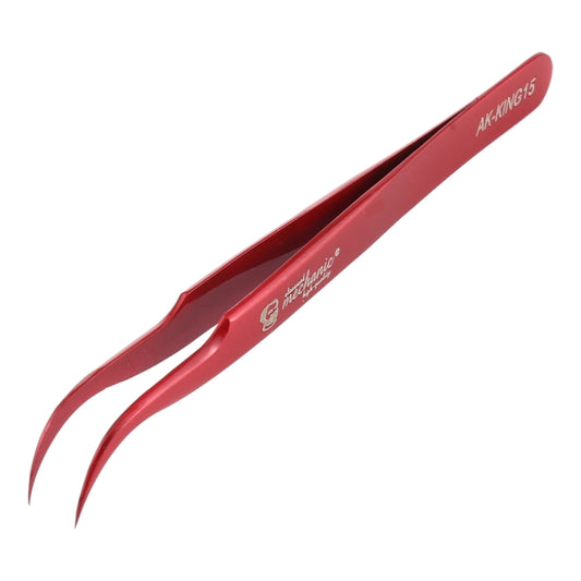 MECHANIC AK-KING15 Curved Tweezers High Tenacity Durable Tweezers - Tweezers by MECHANIC | Online Shopping UK | buy2fix