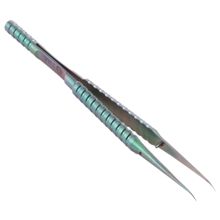 2UUL Ti02  Titanium Alloy Curved Tweezers - Dust Remove Tool by 2UUL | Online Shopping UK | buy2fix