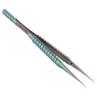 2UUL Ti02  Titanium Alloy Curved Tweezers - Dust Remove Tool by 2UUL | Online Shopping UK | buy2fix
