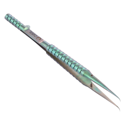 2UUL Ti02  Titanium Alloy Curved Tweezers - Dust Remove Tool by 2UUL | Online Shopping UK | buy2fix