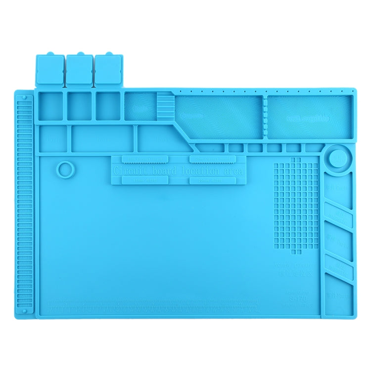 S-170 Insulation Heat-Resistant Repair Pad ESD Mat with Magnetic, Size: 48 x 32cm - Working Mat by buy2fix | Online Shopping UK | buy2fix