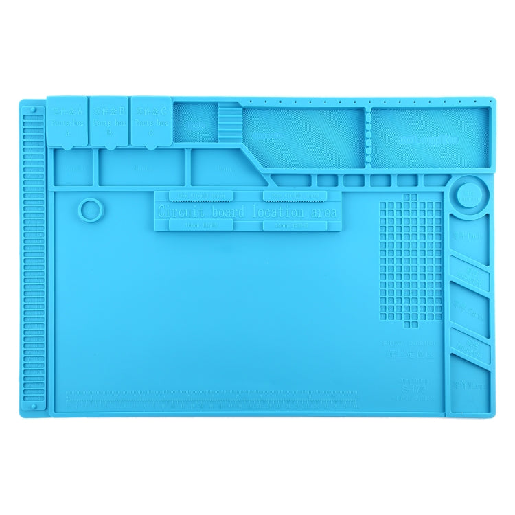 S-170 Insulation Heat-Resistant Repair Pad ESD Mat with Magnetic, Size: 48 x 32cm - Working Mat by buy2fix | Online Shopping UK | buy2fix