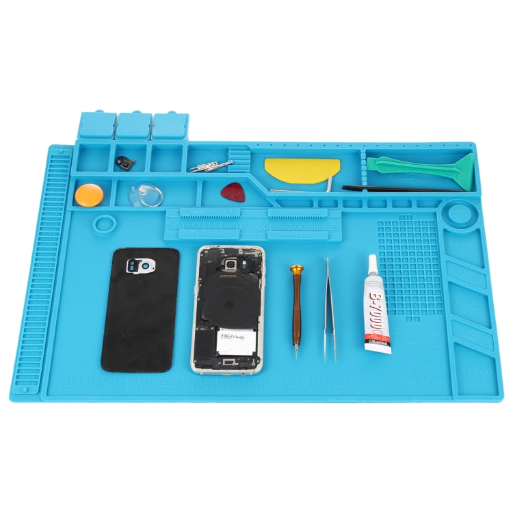 S-170 Insulation Heat-Resistant Repair Pad ESD Mat with Magnetic, Size: 48 x 32cm - Working Mat by buy2fix | Online Shopping UK | buy2fix