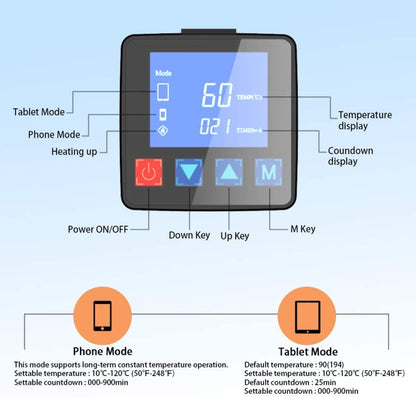CPB CP300 LCD Screen Heating Pad Safe Repair Tool, EU Plug - Repair Platform by buy2fix | Online Shopping UK | buy2fix