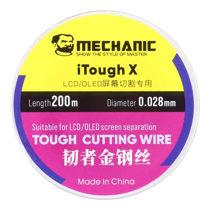 MECHANIC iTough X 200M 0.028MM LCD OLED Screen Cutting Wire - Welding Wire by MECHANIC | Online Shopping UK | buy2fix