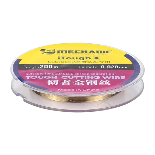 MECHANIC iTough X 200M 0.028MM LCD OLED Screen Cutting Wire - Welding Wire by MECHANIC | Online Shopping UK | buy2fix