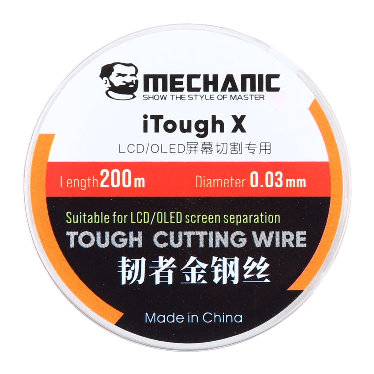 MECHANIC iTough X 200M 0.03MM LCD OLED Screen Cutting Wire - Welding Wire by MECHANIC | Online Shopping UK | buy2fix