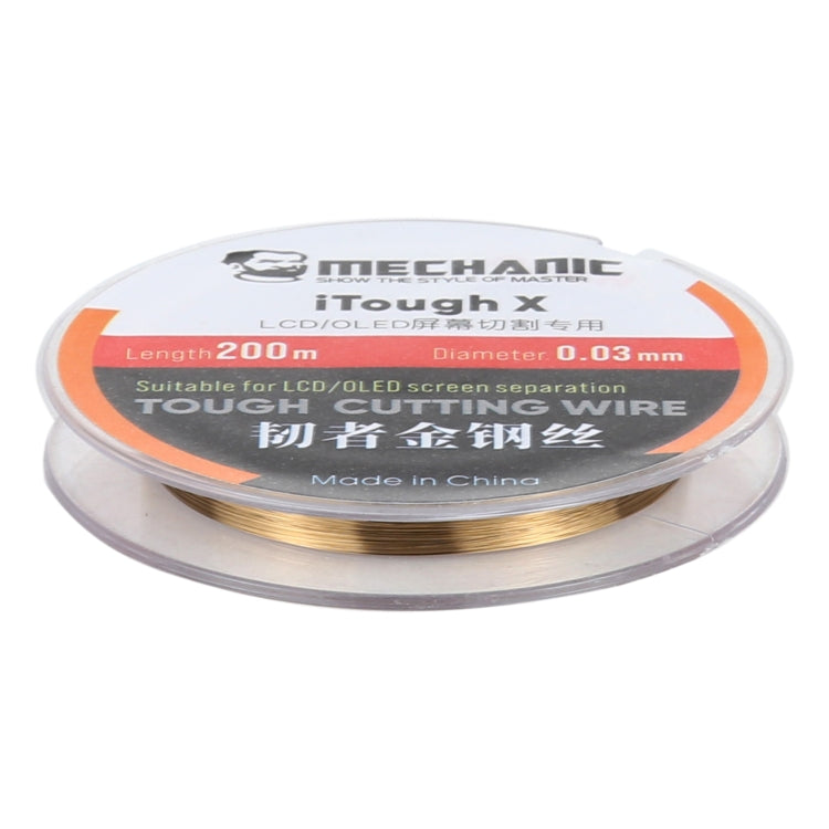 MECHANIC iTough X 200M 0.03MM LCD OLED Screen Cutting Wire - Welding Wire by MECHANIC | Online Shopping UK | buy2fix