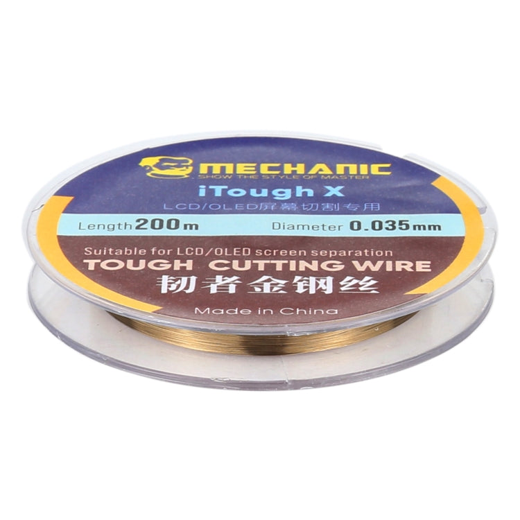 MECHANIC iTough X 200M 0.035MM LCD OLED Screen Cutting Wire - Welding Wire by MECHANIC | Online Shopping UK | buy2fix