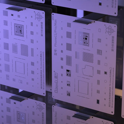 Qianli QS04 Bumblebee Stencils BGA Reballing Planting Tin Plate For iPhone X/8/8 Plus by QIANLI