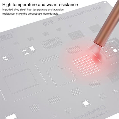 Qianli QS04 Bumblebee Stencils BGA Reballing Planting Tin Plate For iPhone X/8/8 Plus by QIANLI