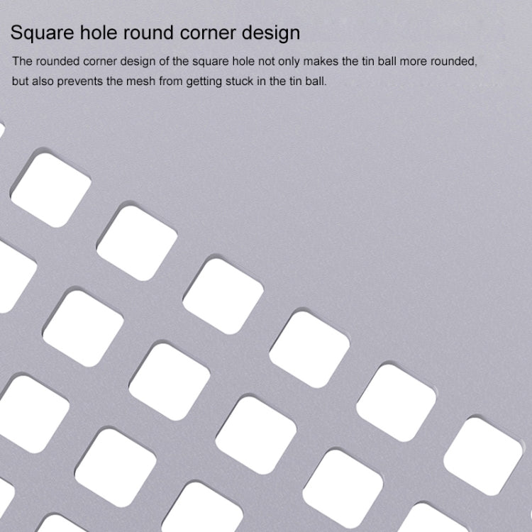 Qianli QS04 Bumblebee Stencils BGA Reballing Planting Tin Plate For iPhone X/8/8 Plus by QIANLI