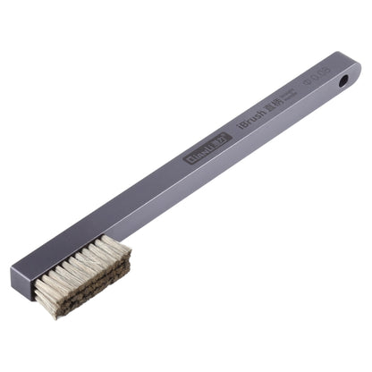 Qianli iBrush Straight Handle Aluminum Alloy Steel Brush - Dust Remove Tool by QIANLI | Online Shopping UK | buy2fix