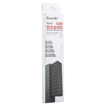 Qianli iBrush Straight Handle Aluminum Alloy Steel Brush - Dust Remove Tool by QIANLI | Online Shopping UK | buy2fix